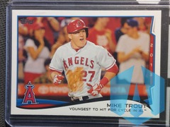 2014 Topps Mike Trout Checklist #364 Los Angelas Angels